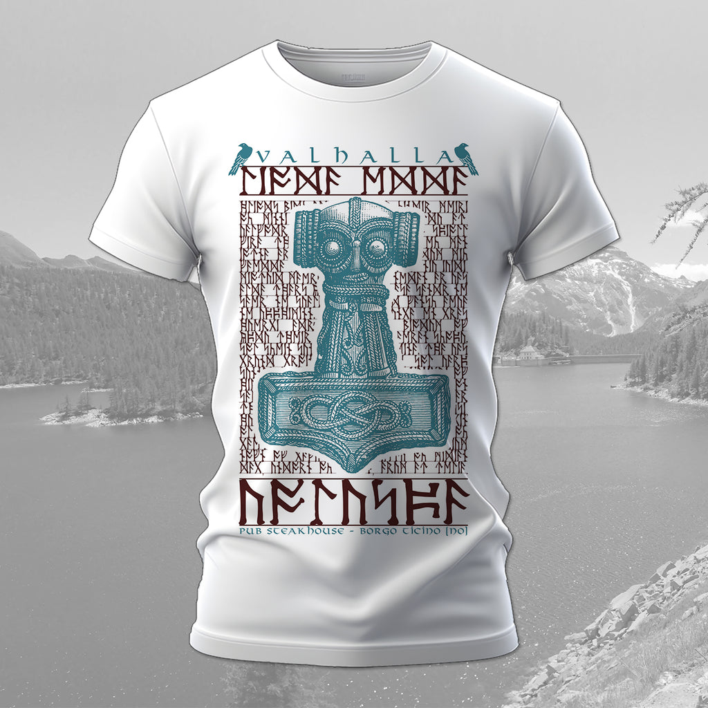 T- Shirt - MJÖLLNIR - White