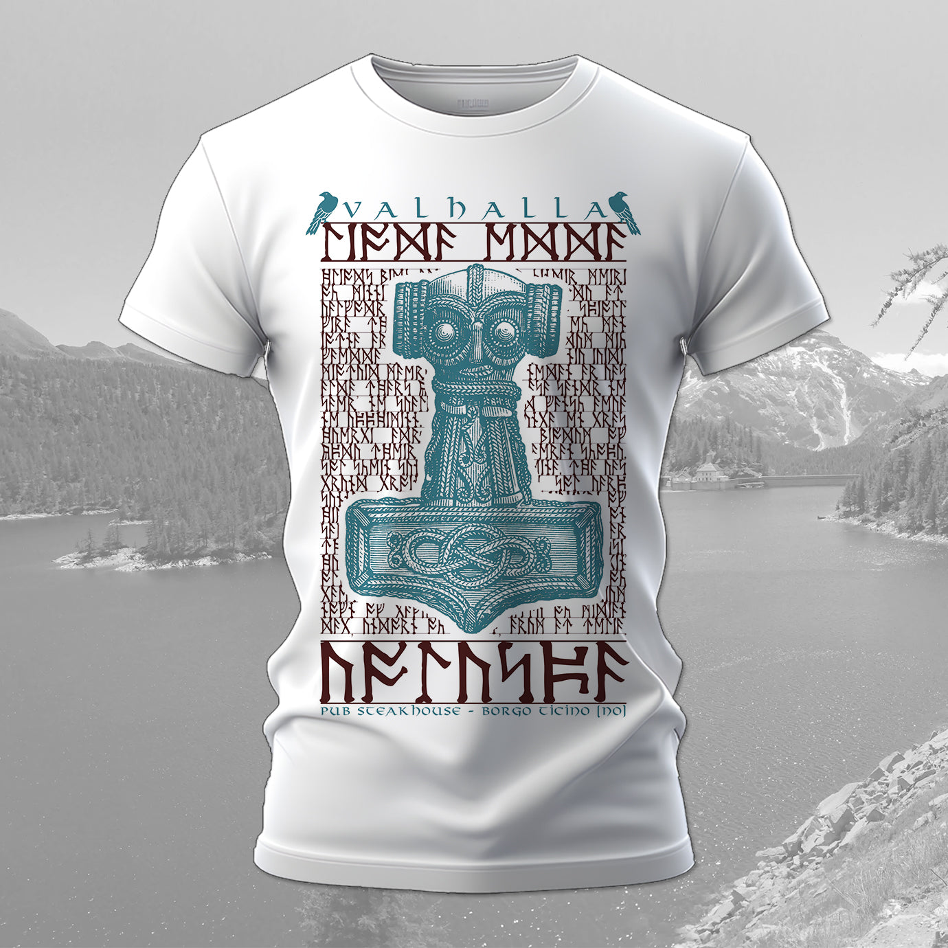 T- Shirt - MJÖLLNIR - White