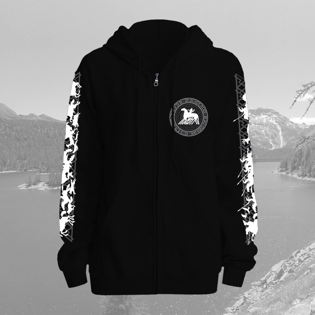 Zipper Hoodie - WODAN WILDE JAGD