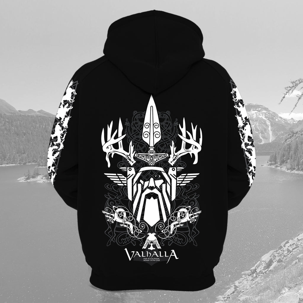 Zipper Hoodie - WODAN WILDE JAGD