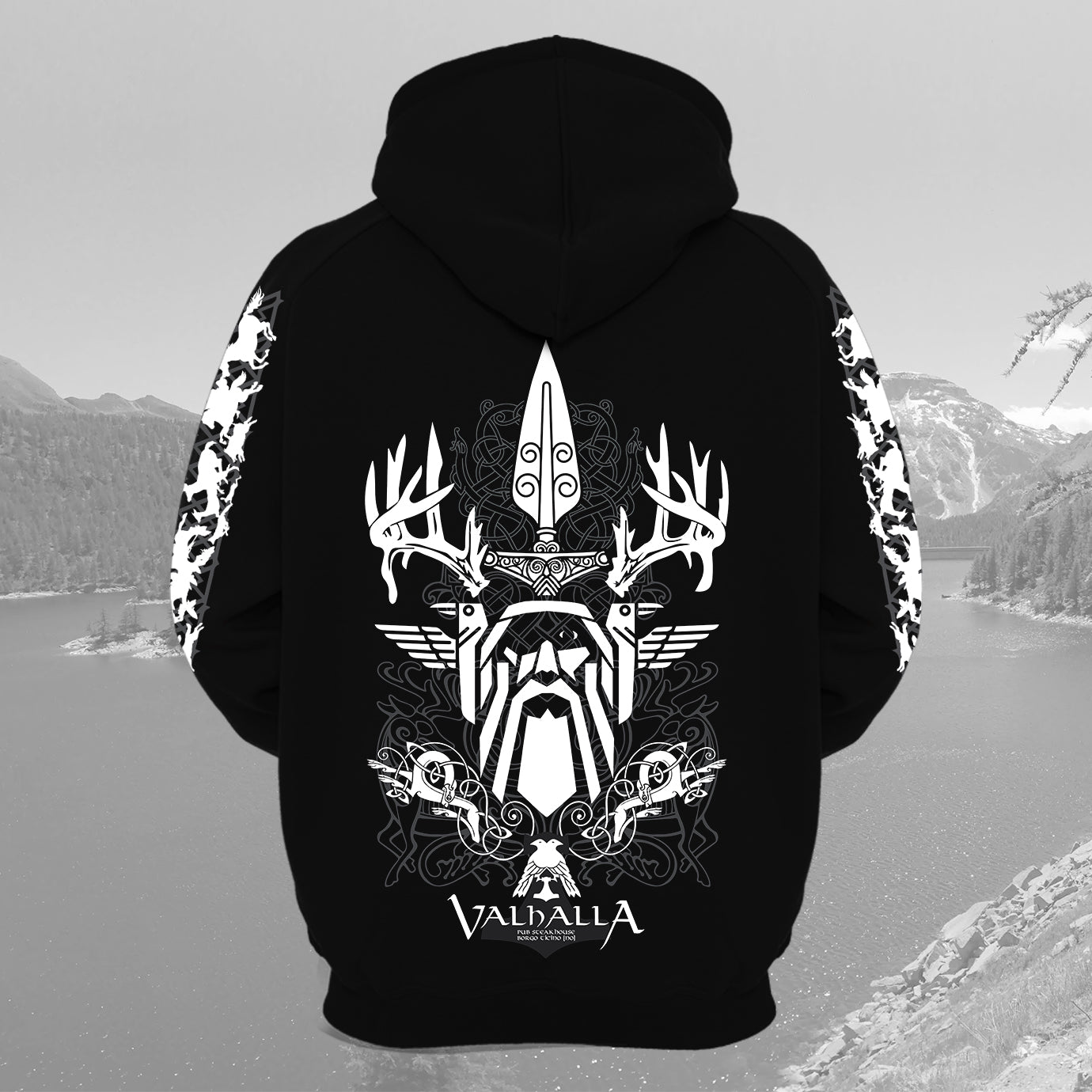 Zipper Hoodie - WODAN WILDE JAGD